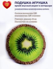 Подушка с фотопечатью круглая Киви